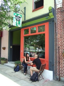 Quaint cafe in Powelton Village