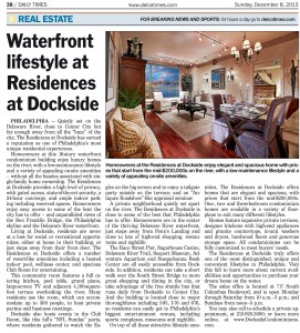 Dockside PR_DelCo Times_Dec 2013