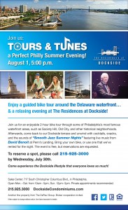 Dockside Tours & Tunes eblast