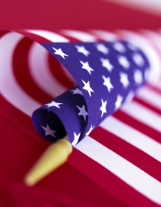 American Flag --- Image by © Royalty-Free/Corbis