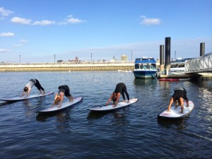 Dockside_Stand Up Paddleboard Yoga