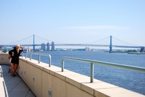 View from Dockside terrace