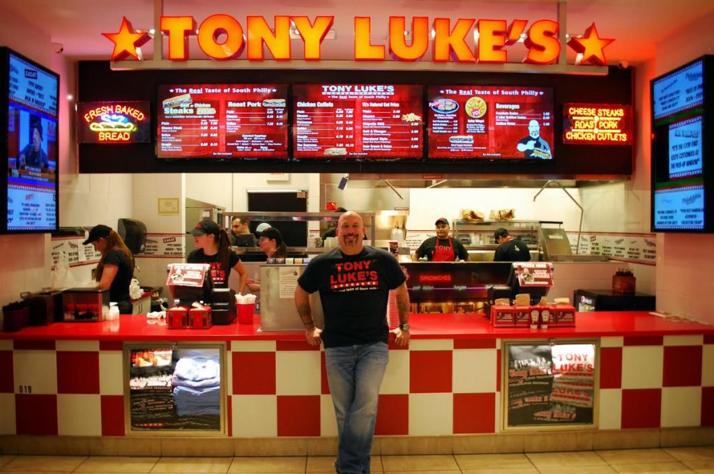 Dockside blog_Tony Luke at one of his restaurants