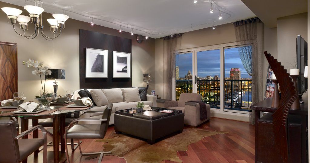 Interior of condo for sale in Center City, Philadelphia