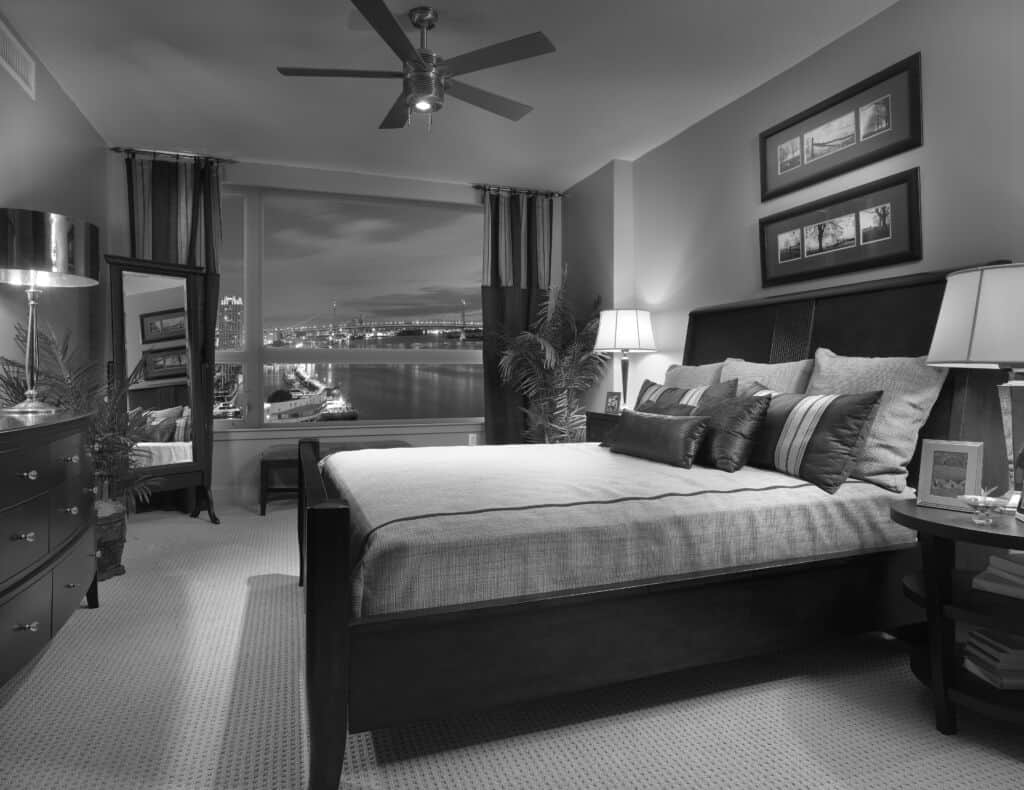 Bedroom at Luxury Condos at Dockside