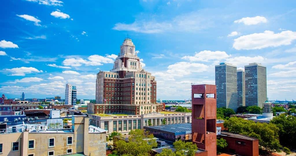 The skyline of Philadelphia’s Old City neighborhood