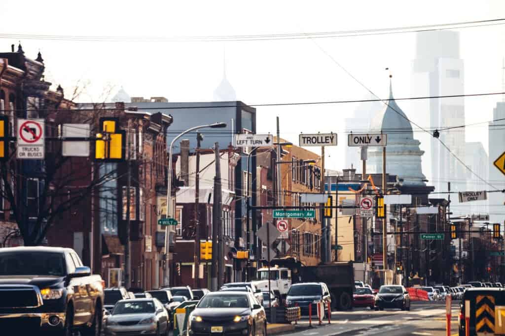 Fishtown Street View on Girard Ave in Philadelphia, PA