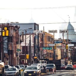 Fishtown Street View on Girard Ave in Philadelphia, PA