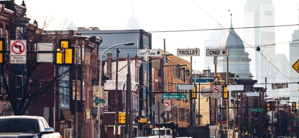 Fishtown Street View on Girard Ave in Philadelphia, PA