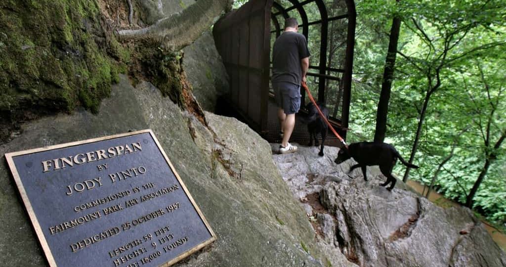 Fingerspan Bridge at the Wissahickon