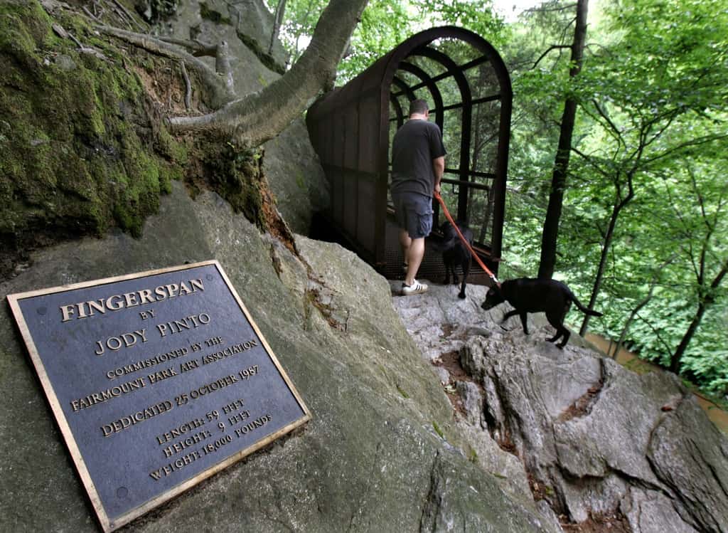 Fingerspan Bridge at the Wissahickon