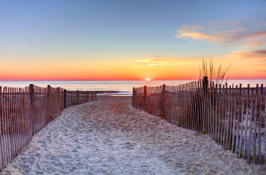 Rehoboth Beach, Delaware Sunrise