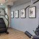 Stair step machine in fitness center at Philadelphia condos for sale