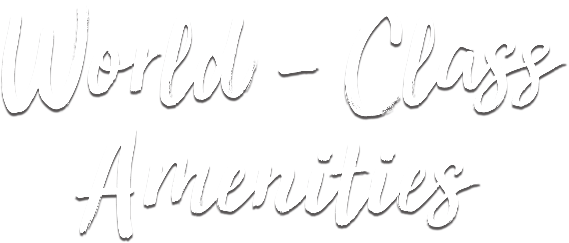 World-Class Amenities