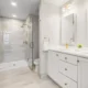 Owner's bathroom in three bedroom condo in philadelphia