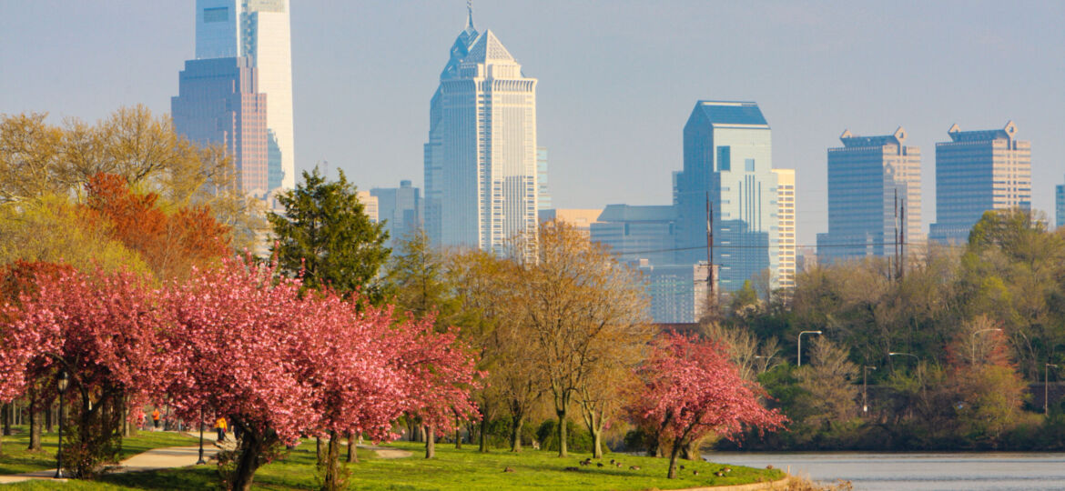 Spring on the Delaware River