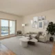 The Residences at Dockside Virtually Staged Living Room